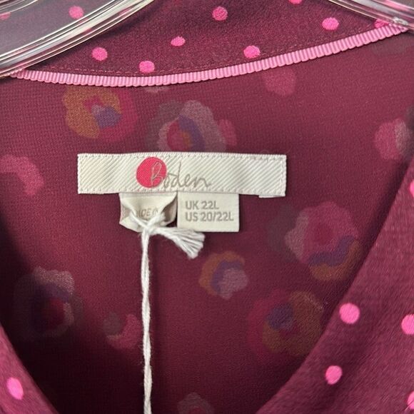 Boden Christina Floral Midi Dress 20-22L - Picture 8 of 10